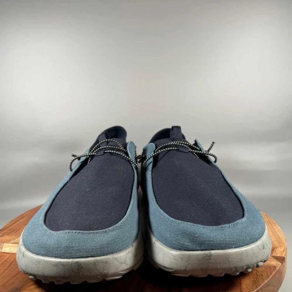 Merrell Mens J004897 Canvas‎ Slip On Loafers Navy Blue Slate Blue Size 15